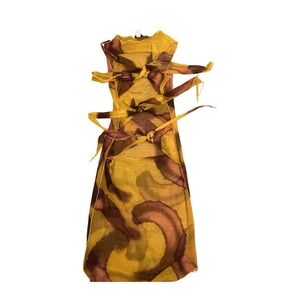 Kim Shui Swirl Print Multi Tie Sleeveless